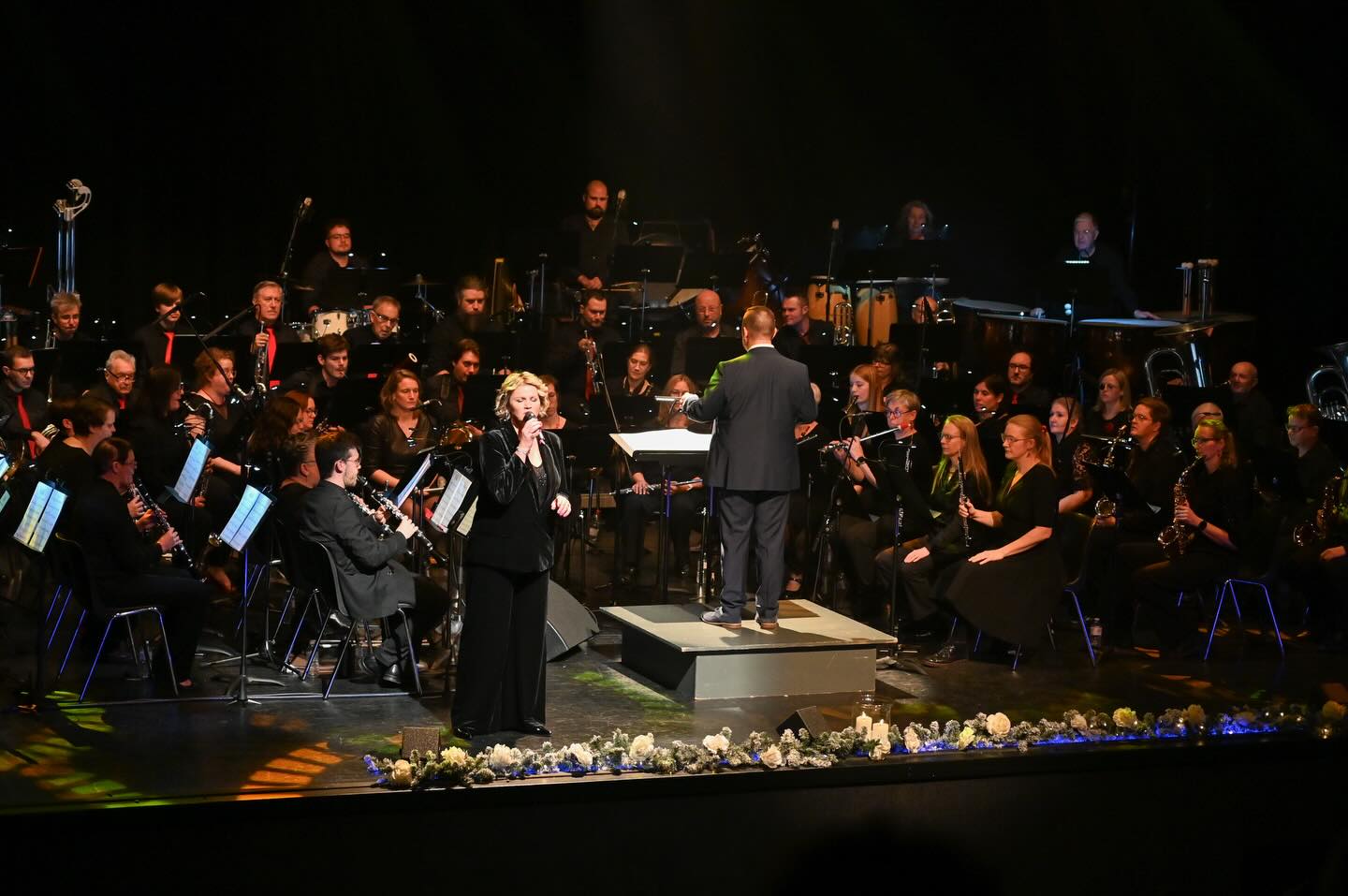 Barbara Dex met harmonieorkest Met Moed Vooruit
